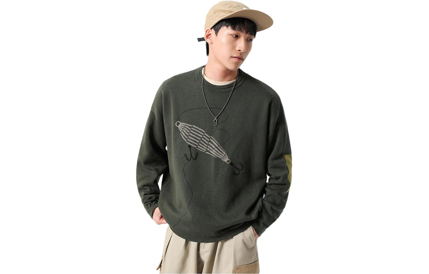 

Зеленый свитер мужской GOLDLION G+