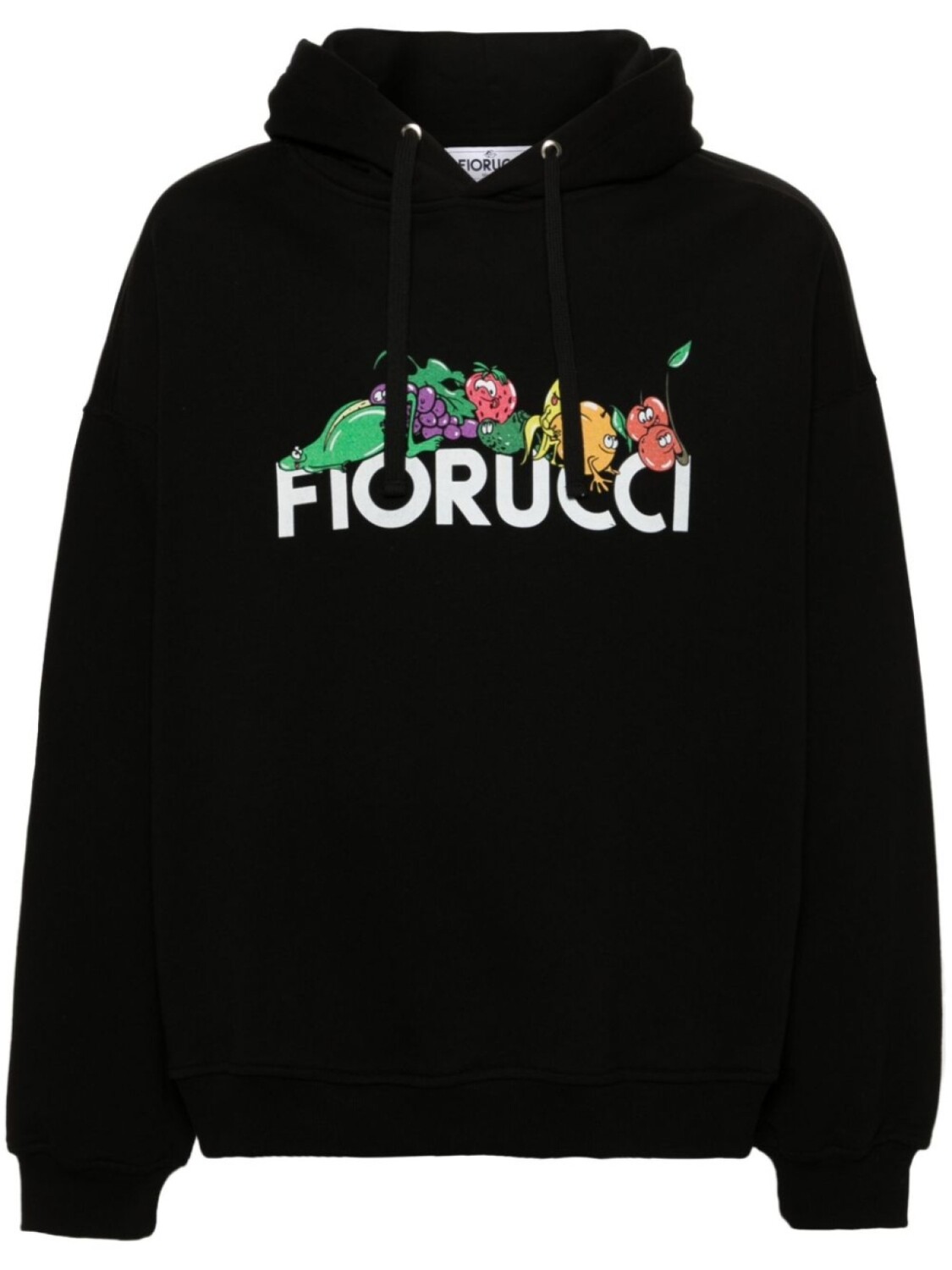 

Fiorucci худи с логотипом, черный