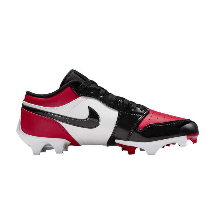 

Кроссовки Jordan 1 Low TD Cleat 'Bred Toe', красный