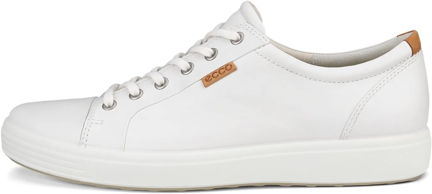 Мужские низкие кроссовки ECCO Soft 7, белый
