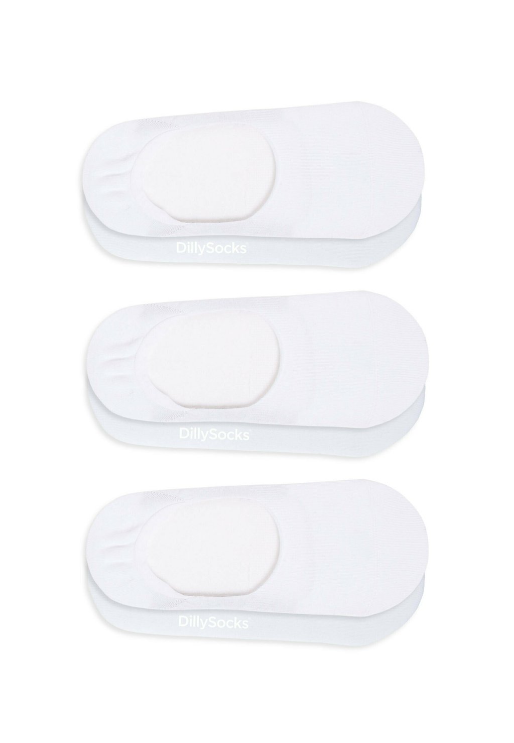 

Носки для тренировок 3 PACK DillySocks, белый