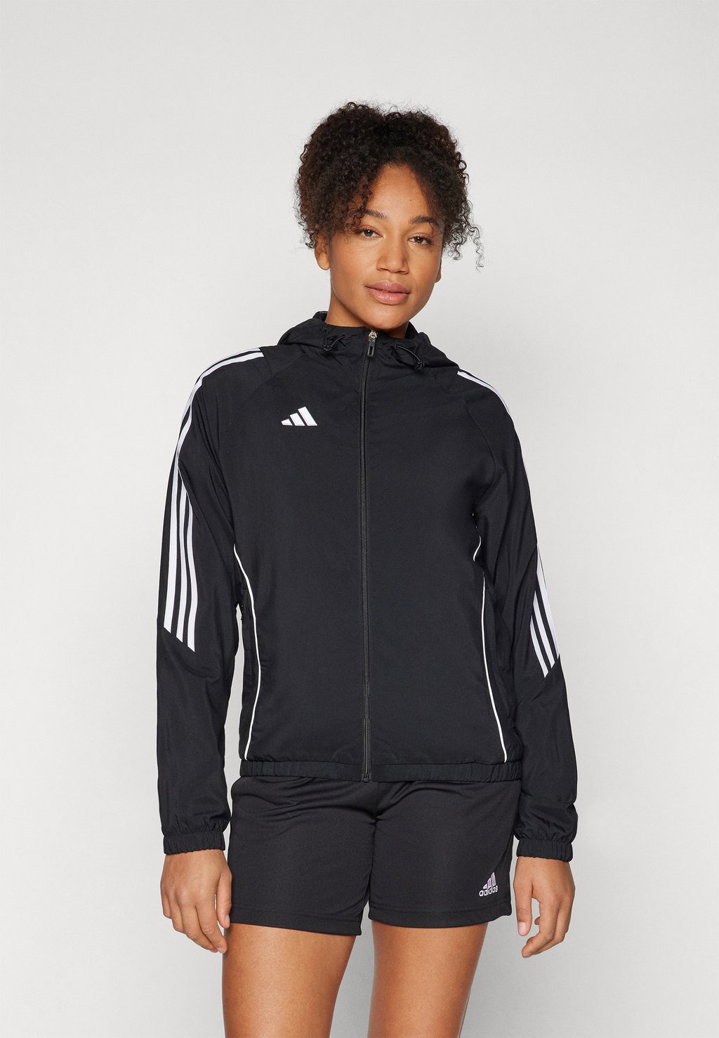 

Ветровка TIRO24 WOMEN adidas Performance, черный