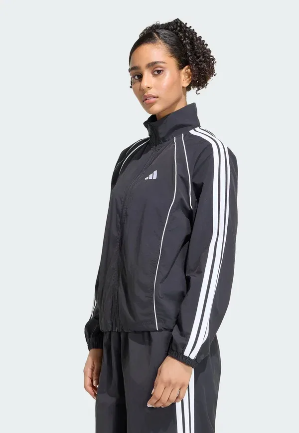 Тренировочная куртка Adidas Sportswear, черный/белый