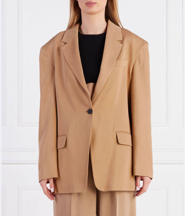 

Куртка агура Oversize fit Hugo, желтый