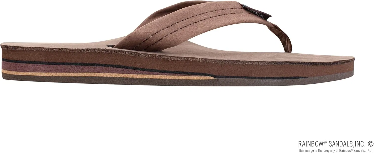 Сандалии с поддержкой стопы из натуральной кожи Rainbow, Expresso Rainbow Sandals — фото 4