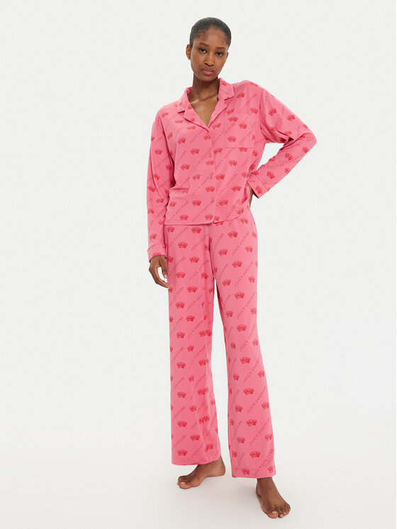 

Пижама свободного кроя Juicy Couture, розовый
