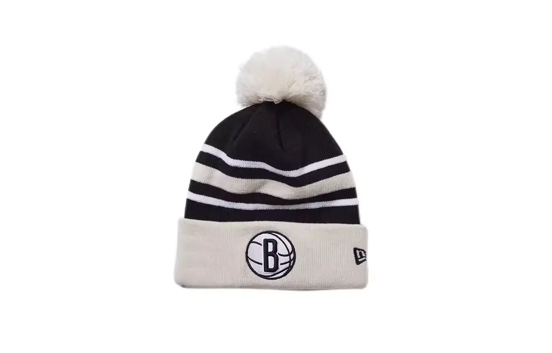 

New Era Унисекс разноцветная шапка бини, Black