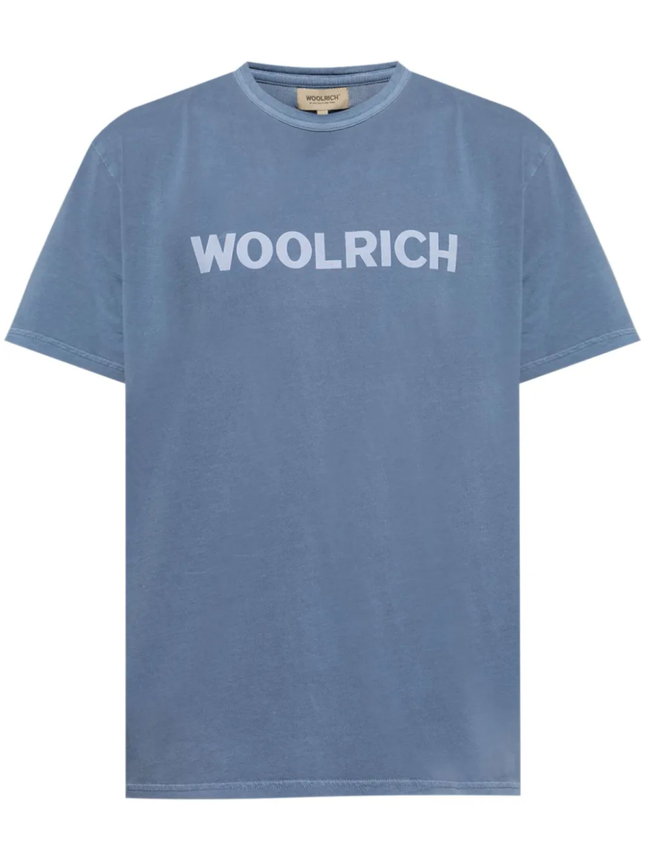 

Футболка с логотипом Woolrich, синий