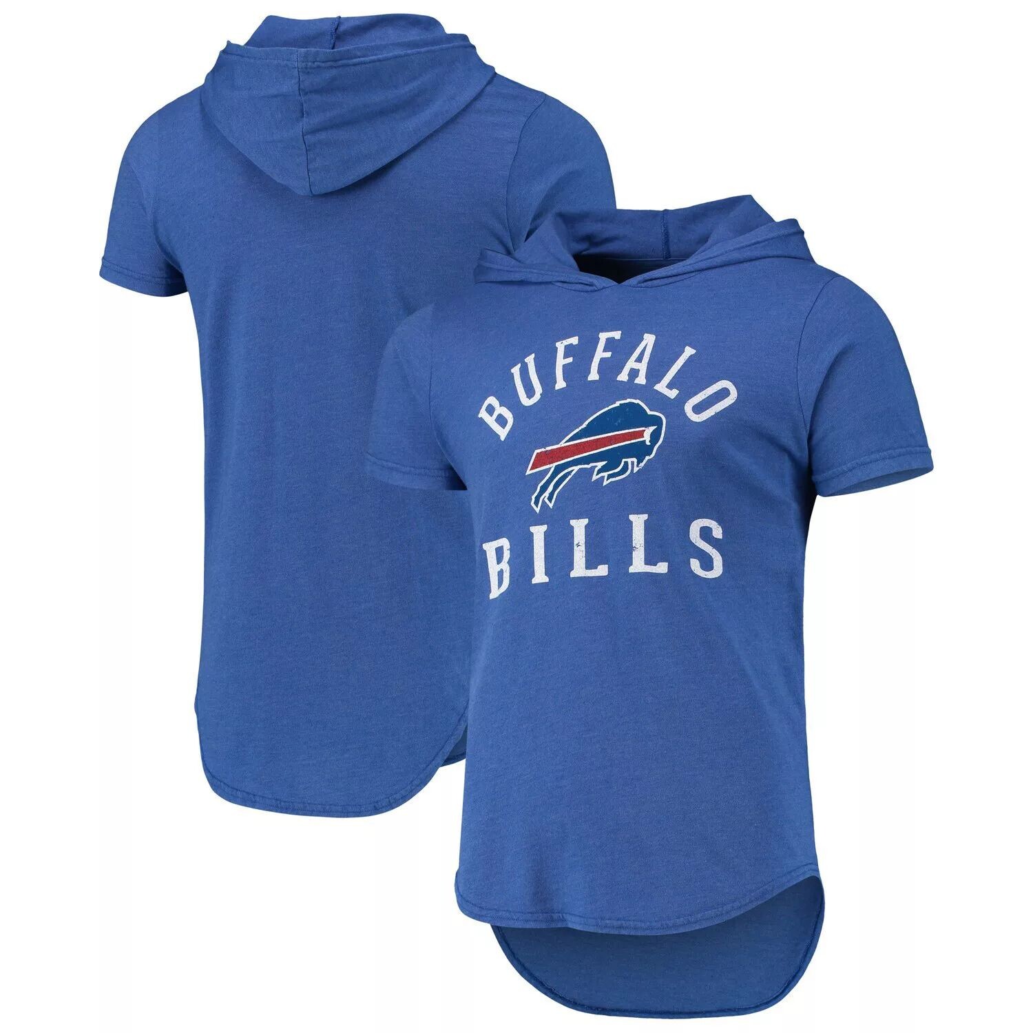 

Мужская футболка с капюшоном из трех смесей с логотипом Royal Buffalo Bills Field Goal Fanatics
