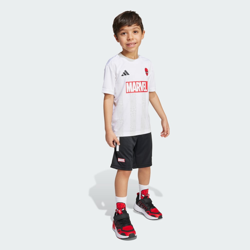 

Комплект Adidas Marvel Spider-Man Tee Set Kids, белый/черный