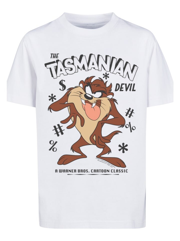

Футболка F4NT4STIC Looney Tunes Taz Vintage Tasmanian Devil Cartoon, белый