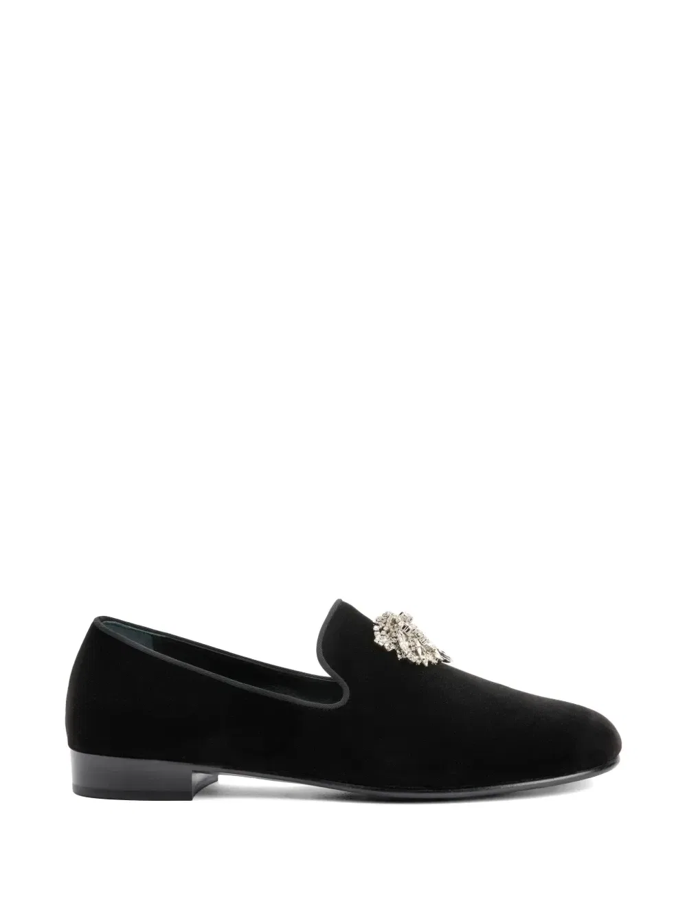 Декорированные лоферы Remye Giuseppe Zanotti, черный
