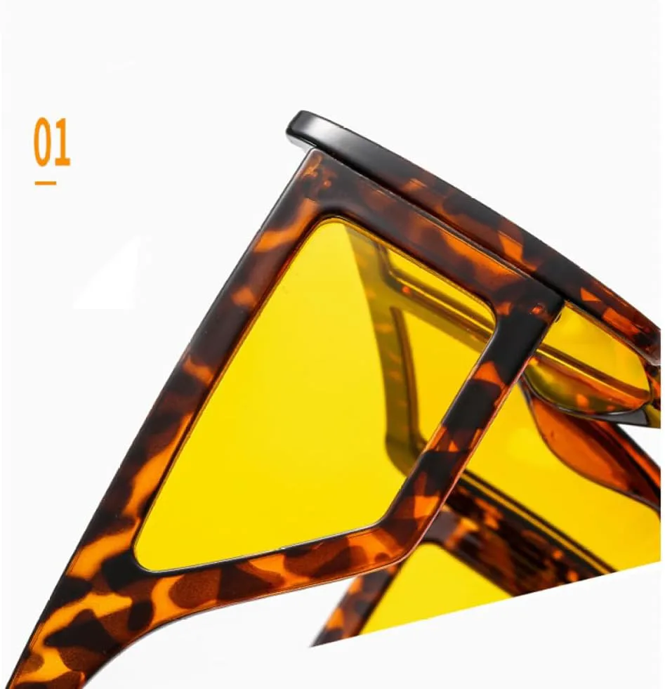 

Цельные солнцезащитные очки для женщин, большие квадратные очки, модные солнцезащитные очки для мужчин, ретро-очки, защита от ультрафиолета UV400 MTZJH, C3black-black