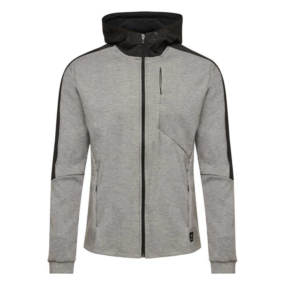 

Толстовка Hummel Tropper Full Zip, серый