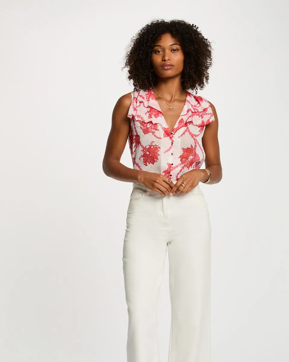 

Женская рубашка без рукавов Morgan, розовый