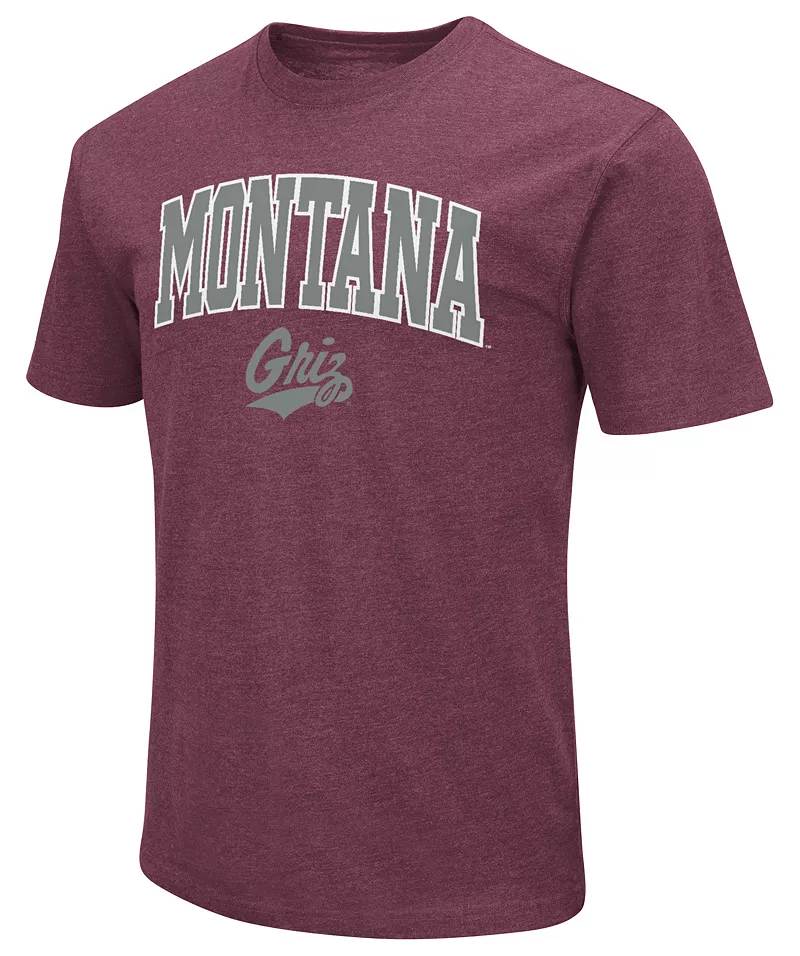 

Мужская футболка Colosseum Montana Grizzlies темно-бордовая