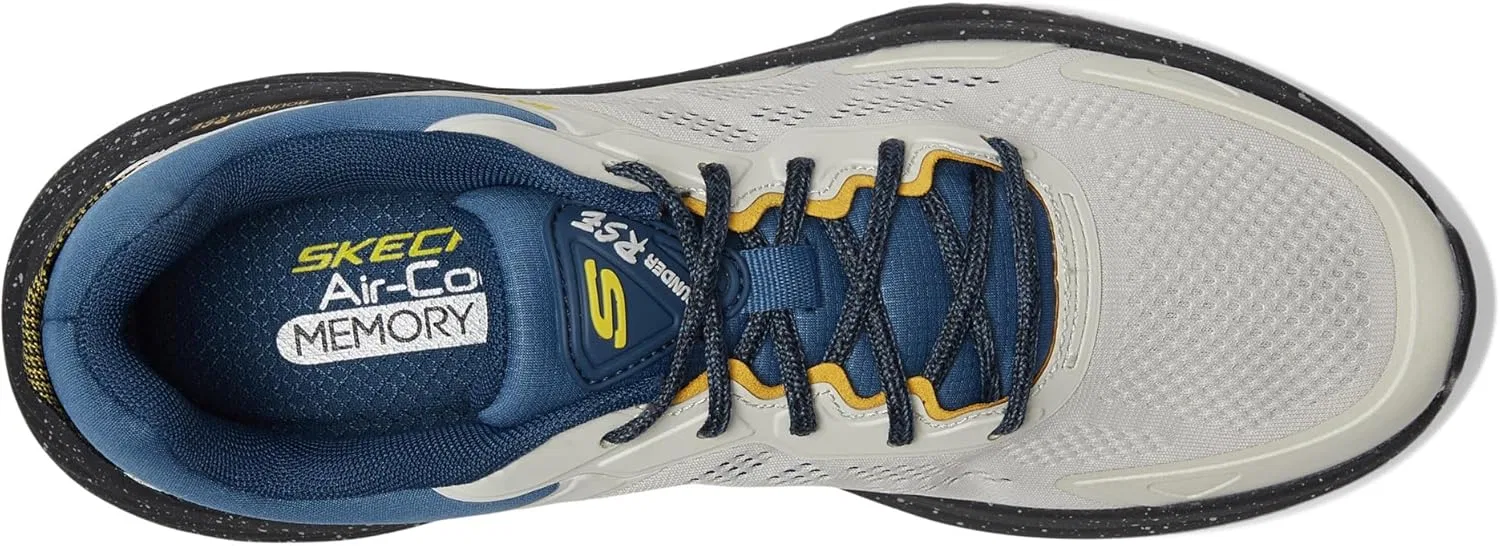 Мужские кроссовки Skechers Bounder Rse, Natural Duraleather Mesh Multi Trim — фото 3
