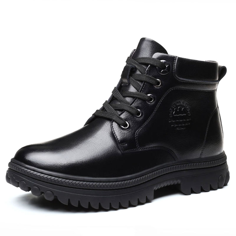 

Короткие мужские ботинки Martin 3,5 см Devanro, Black