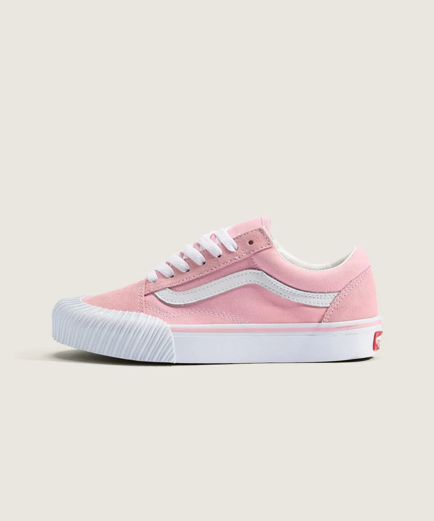 Кроссовки из натуральной кожи Old Skool Coral Blush VANS розовые
