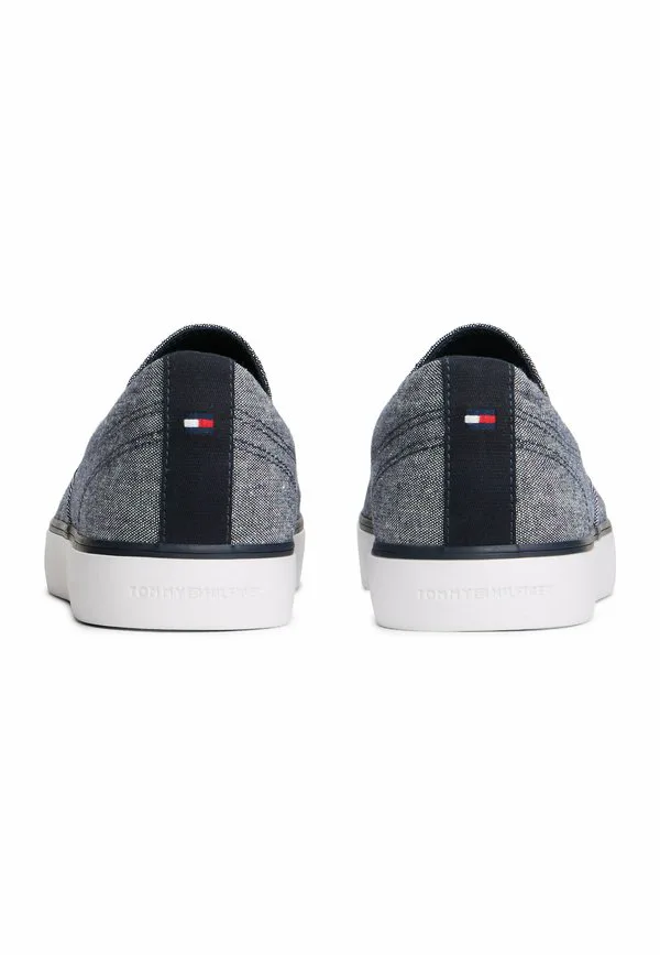 Кроссовки из жаккардовой ткани шамбре Tommy Hilfiger, Navy Blue — фото 4