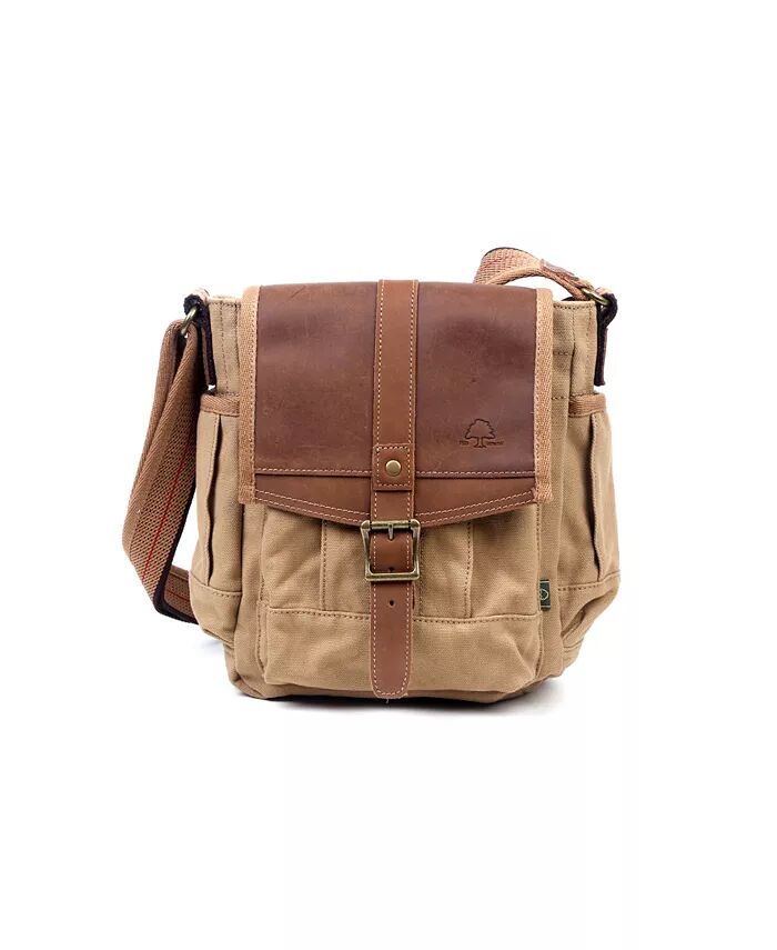 

Сумка через плечо Turtle Ridge Canvas TSD BRAND, коричневый/бежевый