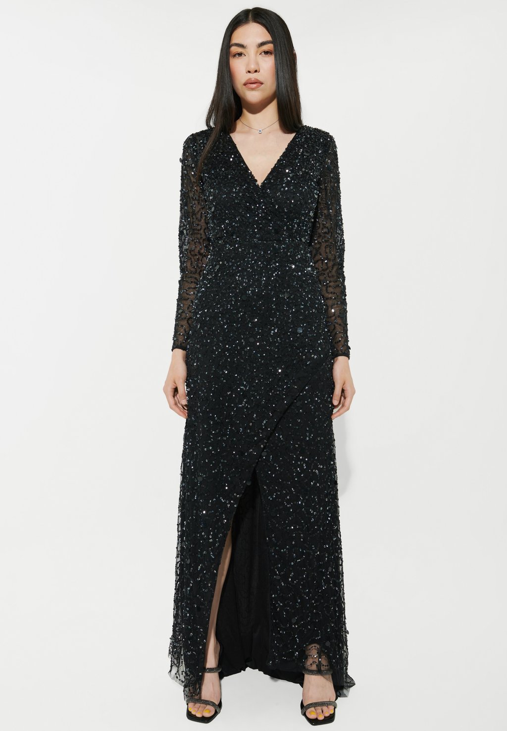 

Одежда для особых случаев EMBELLISHED SEQUIN MAXI BEAUUT, черный