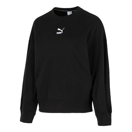 

Свитер better classic relaxed crew 'black' Puma, черный