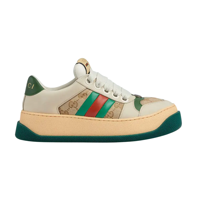 Кроссовки Gucci Wmns Screener, кремовый
