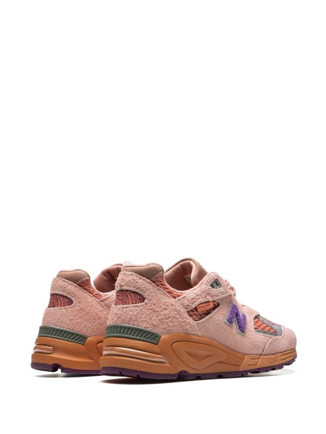 Кроссовки 990 V2 из коллаборации с Salehe Bembury New Balance, розовый — фото 3