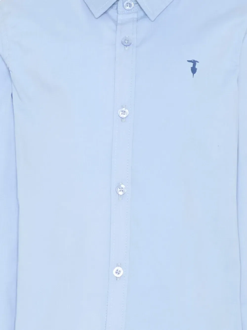 Рубашка с длинными рукавами Trussardi Junior, синий — фото 3