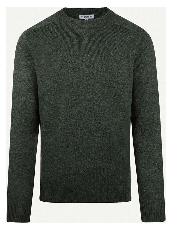 

Пуловер McGregor Wollpullover, темно-зеленый