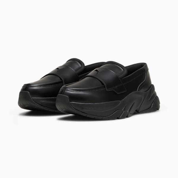 Женские туфли без застежек Loafyr Puma, черный — фото 4