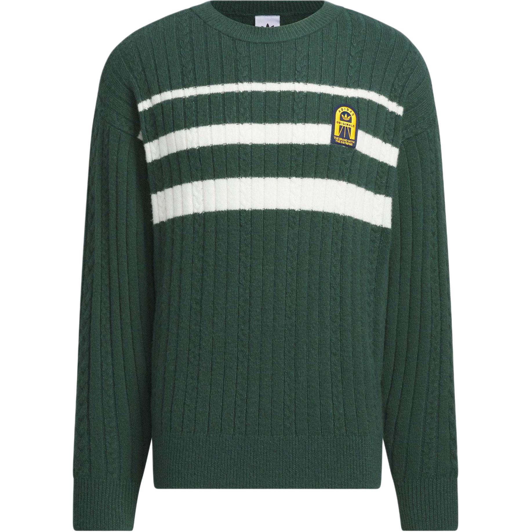 Adidas Originals Джемпер SPO Knitwear Unisex Mineral Green — фото 3