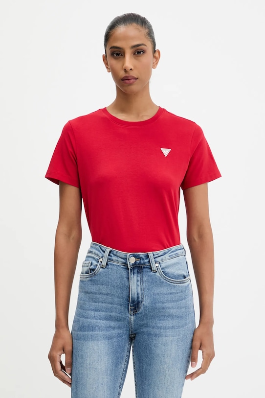 

Футболка Guess Jeans, красный