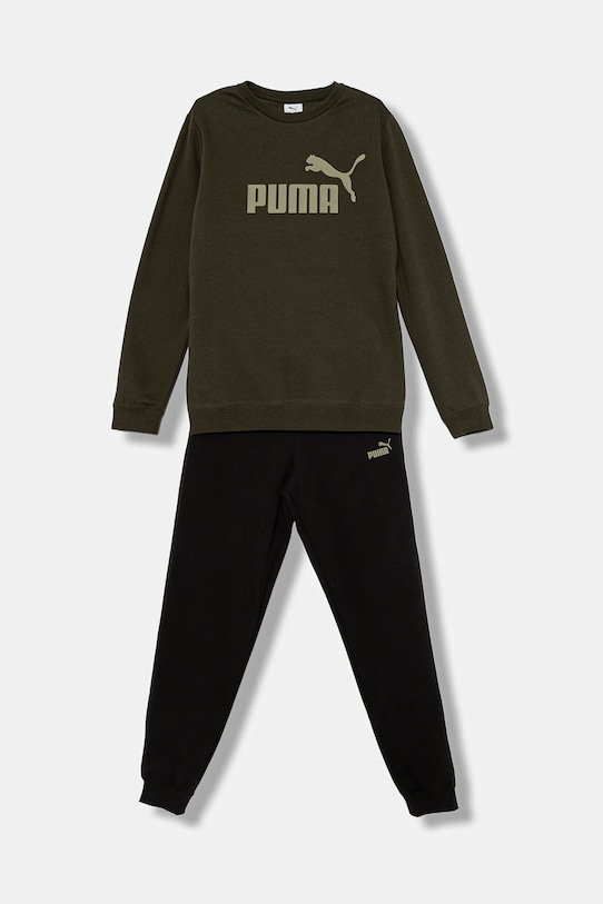 

Детский спортивный костюм ESS No 1 Logo Crew Sweat Suit FL B Puma, зеленый