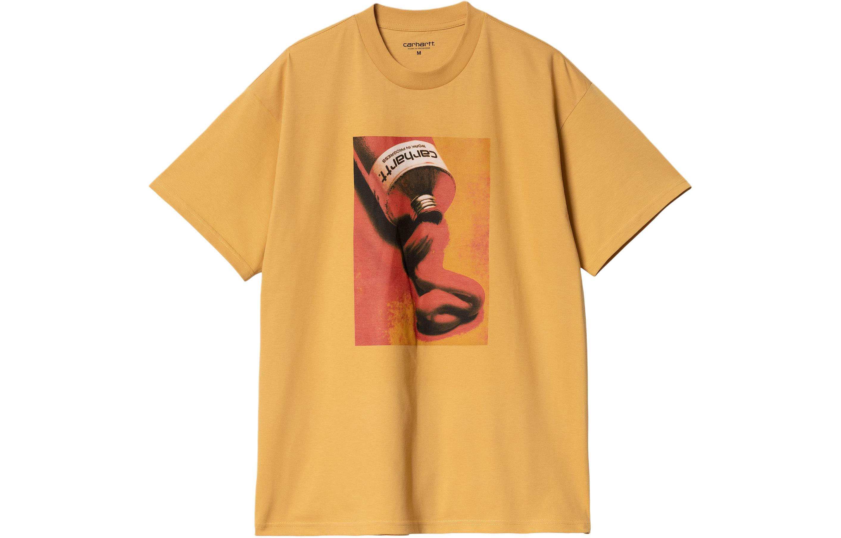 

Carhartt WIP Футболка S/S Tube T Shirt мужская Yellow, Желтый, Carhartt WIP Футболка S/S Tube T Shirt мужская Yellow