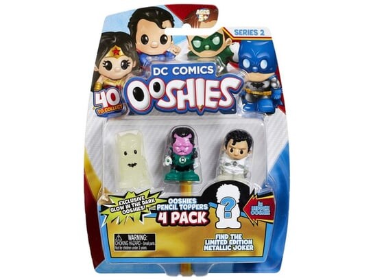 

Ooshies, Набор коллекционных фигурок, DC Comics, 4 шт.