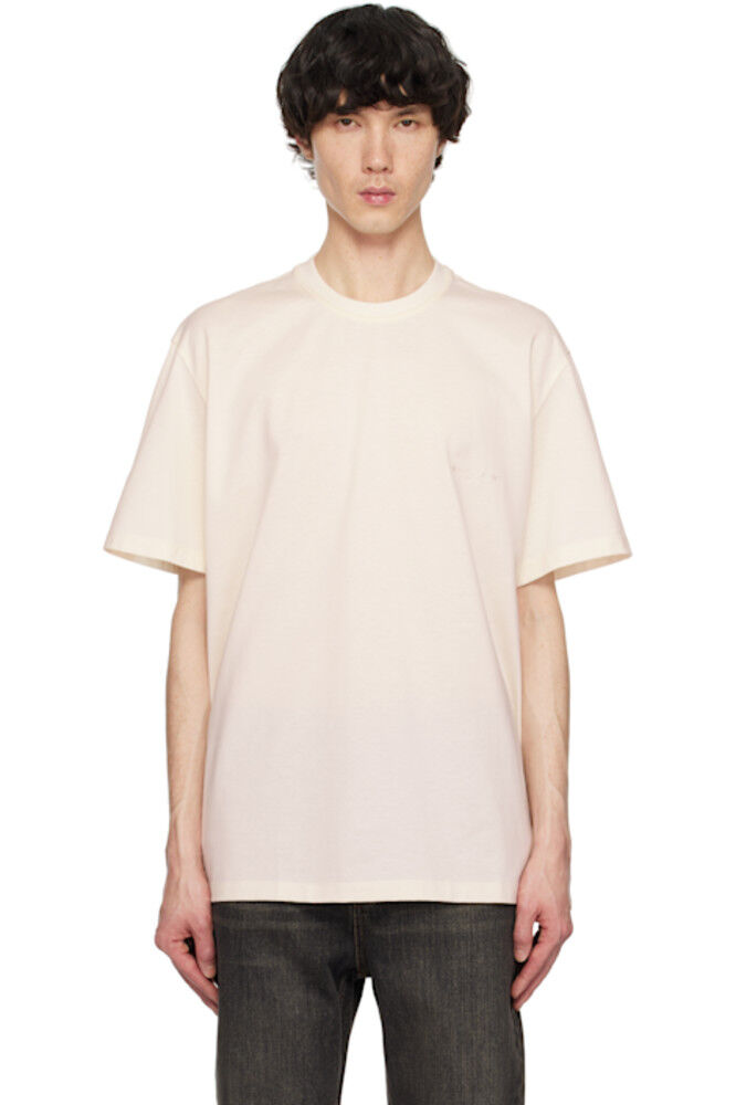 

Футболка с вышитым логотипом Off-White WOOYOUNGMI