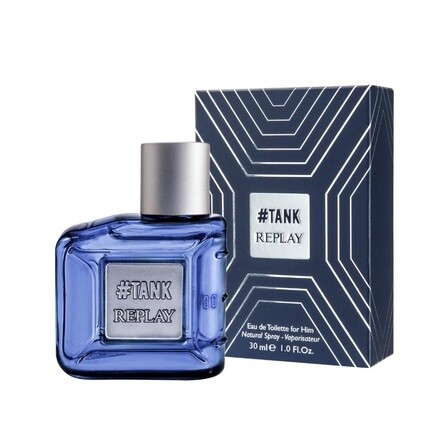 Туалетная вода Replay #TANK Plate for Man Youthful Fresh Woody Fragrance 30ml — фото 2
