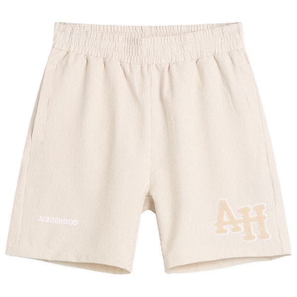 

Шорты из жатой ткани для колледжа Annie Hood, бежевый