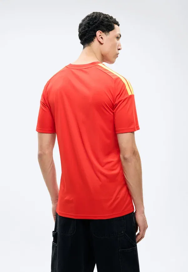 Футболка Adidas Performance Belgium 26 home fan national team wear, красный/ярко-золотой — фото 3