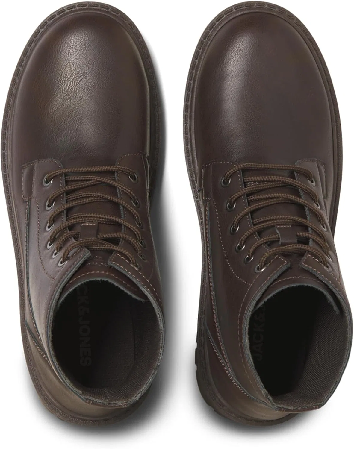 Ботинки JACK & JONES Herren Jack & Jones Male Stiefel StiefelJfwfrancisco Pu Boot Bf, Brown — фото 3