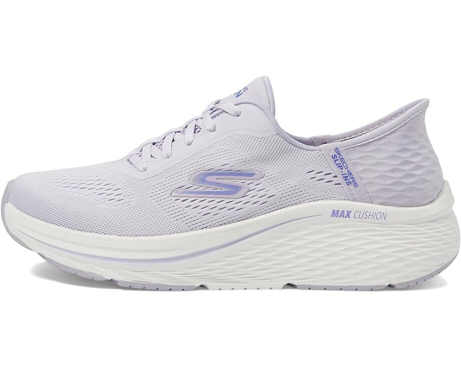 Кроссовки SKECHERS Max Cushioning Elite 2.0 Vanish Hands Free Slip-Ins, цвет Lavender — фото 4