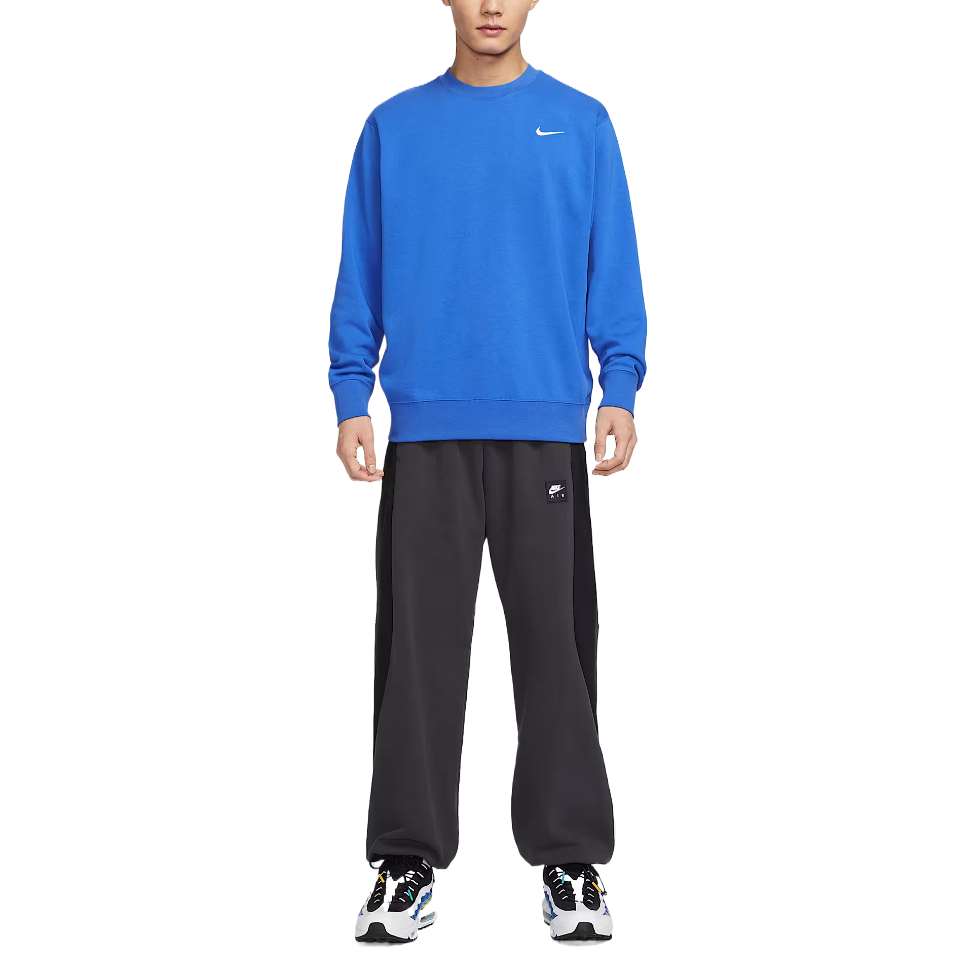 Nike Толстовка Club мужская Royal Blue — фото 3