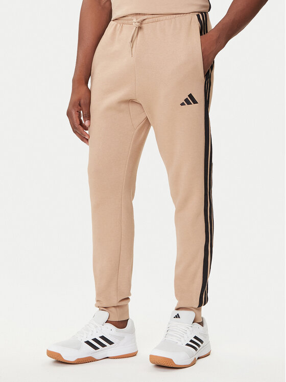 

Джоггеры regular fit Essentials 3-Stripes JX0712 Adidas, бежевый