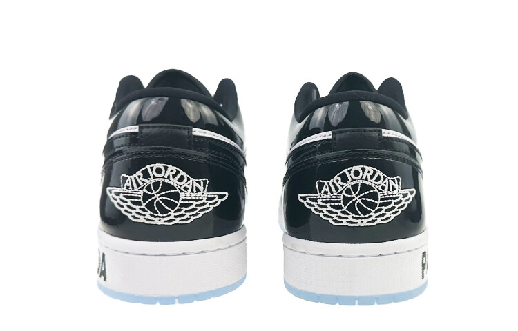Jordan Air Jordan 1 Баскетбольные кроссовки мужские, Черный — фото 3