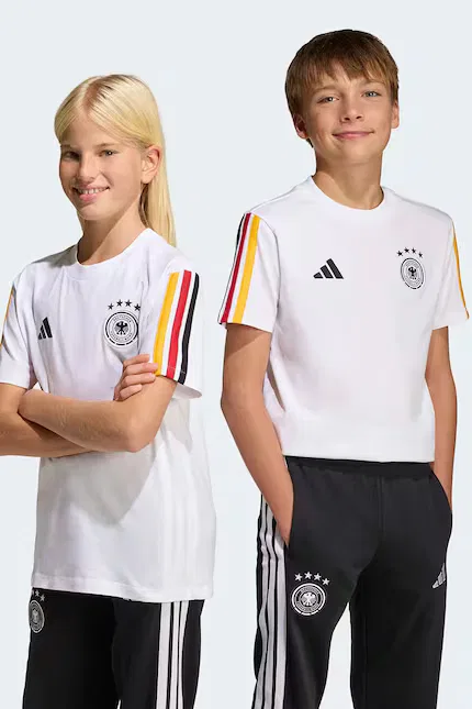 Футболка детская DFB KIDS Adidas Performance, белый
