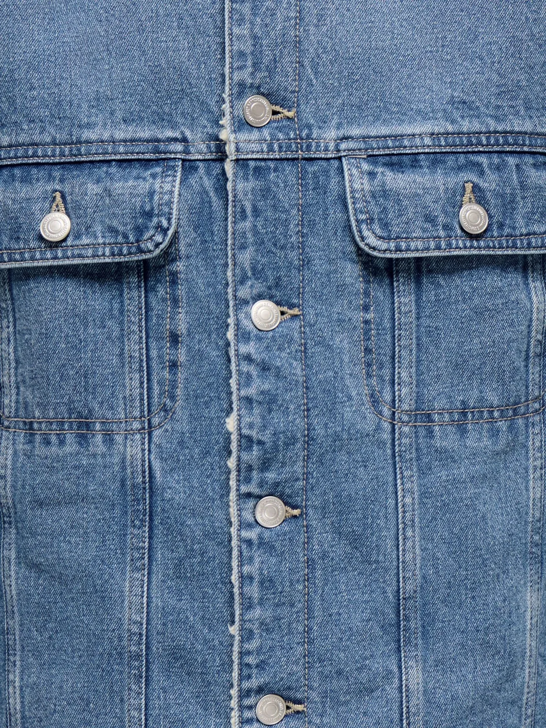 Джинсовая куртка, джинсовая, ONLY & SONS Junior, medium blue denim — фото 4