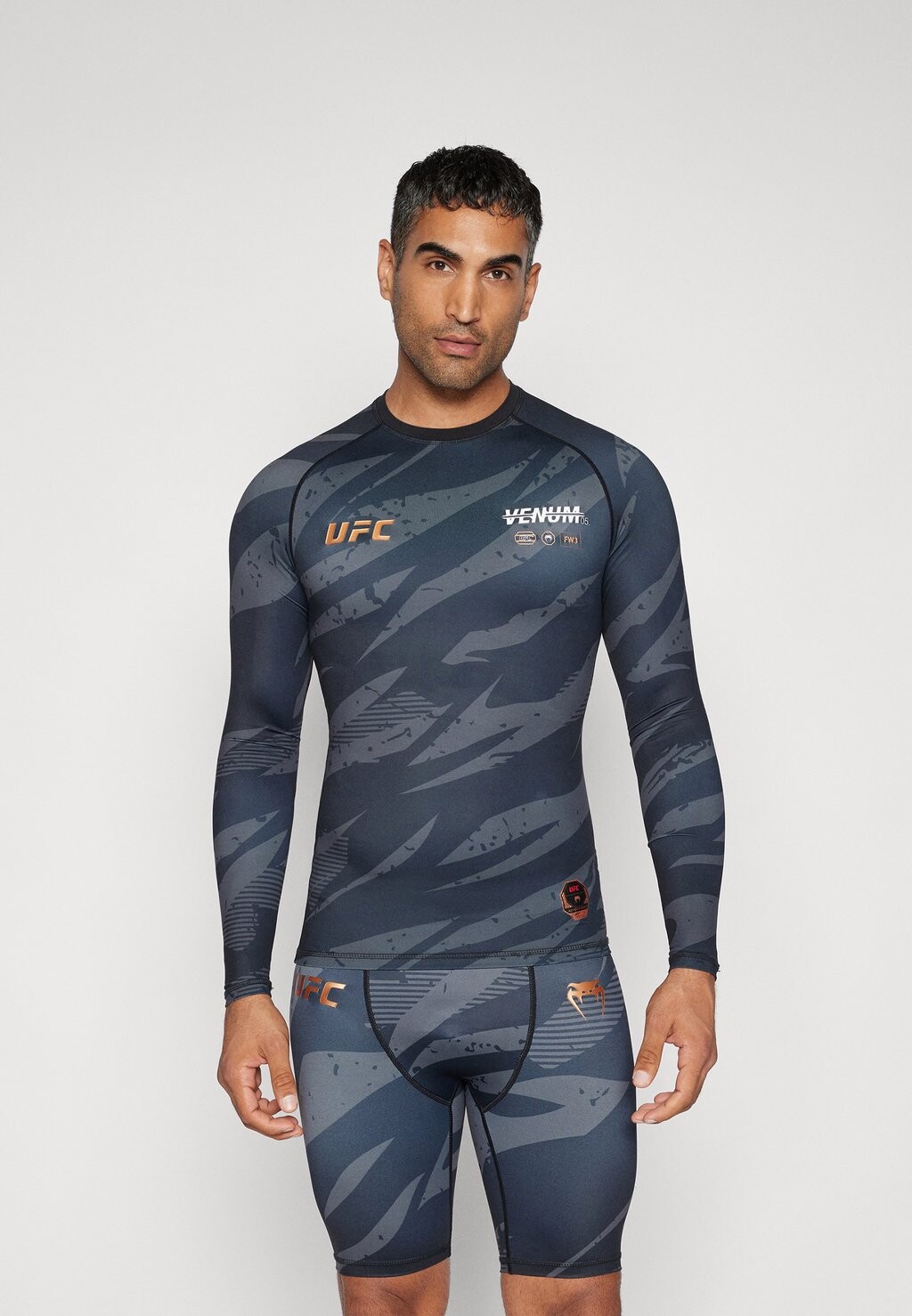 

Топ с длинными рукавами Ufc Fight Week Rashguards Venum, черный