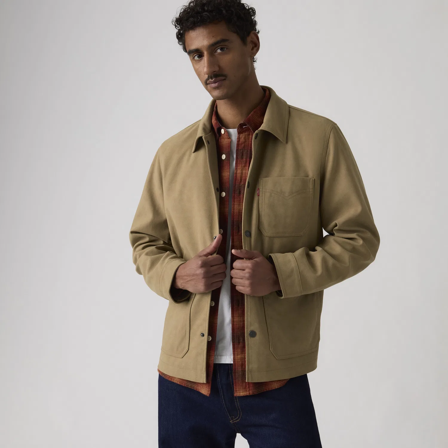 Рабочая куртка из искусственной замши Levi's